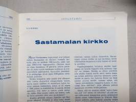 Joulutähti 1962 - Suomen Kristillisen Työväen Liitto ry -joululehti, K.E. Rinne - Sastamalan kirkko, Metsätyömiehen joulun odotus, Ashram-kokous, Tilinpäätös, ym.