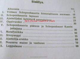 Arhur Schopenhauer ajattelijana ja ihmisenä