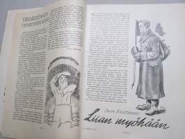 Maailman Joulu 1946 - Arvi A. Karisto Oy joululehti, kirjoituksia ja kuvituksia mm. Anni Polva, Heikki Asunta,  Kalervo Reponen, Riku Sarkola, Teuvo Kauppo