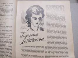 Maailman Joulu 1946 - Arvi A. Karisto Oy joululehti, kirjoituksia ja kuvituksia mm. Anni Polva, Heikki Asunta,  Kalervo Reponen, Riku Sarkola, Teuvo Kauppo