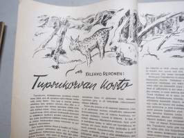 Maailman Joulu 1946 - Arvi A. Karisto Oy joululehti, kirjoituksia ja kuvituksia mm. Anni Polva, Heikki Asunta,  Kalervo Reponen, Riku Sarkola, Teuvo Kauppo