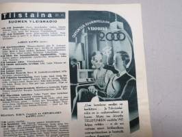 Radiokuuntelija 1937 nr 47 A, katsaus tulevaan radio-ohjelmaan