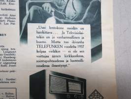 Radiokuuntelija 1937 nr 47 A, katsaus tulevaan radio-ohjelmaan
