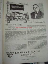 Kotiliesi 1953 nr 11 kesäkuu (keskiaukeamalla kuvia Englannin kuninkaallisista v. 1953 sekä vertailevia historiallisia piirroskuvia)