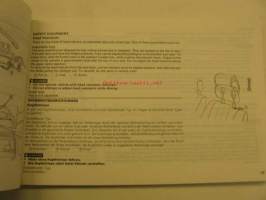 Honda Jazz 1984 owner´s manual 