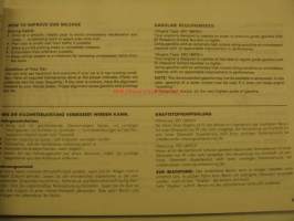 Honda Jazz 1984 owner´s manual 