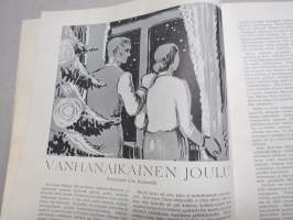 Maan Joulu - Maatalousnaisten Joulujulkaisu 1938 -joulunumero, kansikuvitus Martta Wendelin, kirj. mm. Urho Karhumäki, Kersti Bergroth, Jalmari Sauli, Eeli Jaatinen