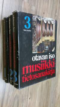 Otavan iso musiikkitietosanakirja 1-3 + hakemisto-osa