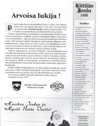 Kittilän joulu 1996