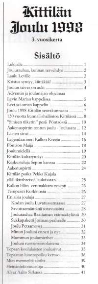 Kittilän joulu 1998