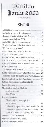 Kittilän joulu 2003