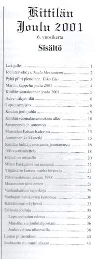 Kittilän joulu 2001
