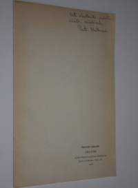 Arctos : acta philologica fennica (signeerattu)
