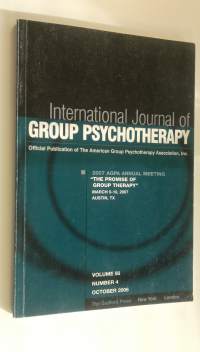 International Journal of Group Psychotherapy : Volume 56, Number 4, October 2006