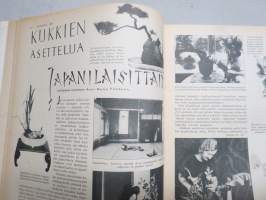 Kotiliesi 1936 nr 2, kansikuva Martta Wendelin, Onnellinen vanki, Kodin töitä ja harrastuksia, Parempia perspektiivejä, Kansantaiteesta ja kotiteollisuudesta, ym.
