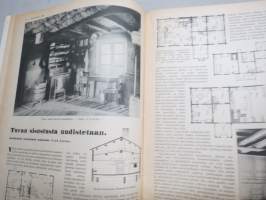 Kotiliesi 1936 nr 2, kansikuva Martta Wendelin, Onnellinen vanki, Kodin töitä ja harrastuksia, Parempia perspektiivejä, Kansantaiteesta ja kotiteollisuudesta, ym.