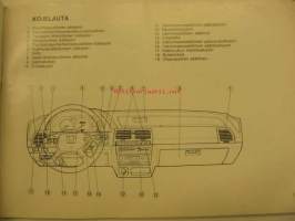 Honda Accord käyttöohjekirja