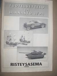 Pienoismalli tavaratalo Risteysasema - Tuoteluettelo ja hinnasto 1/94