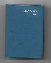 Ajastaika 1961 -  almanakka  kalenteri merkintöja