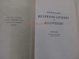 Nykyajan reservin upseeri ja aliupseeri