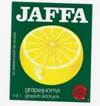 Jaffa -   juomaetiketti