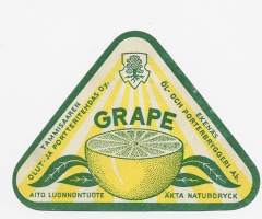 Grape -   juomaetiketti