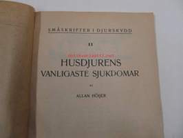 Husdjurens vanligaste sjukdomar, pärmbild / kansikuvitus Emil Cedercreutz