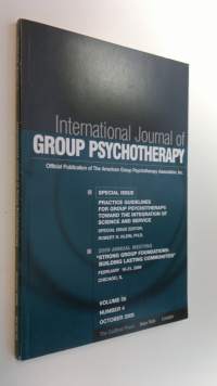 International Journal of Group Psychotherapy : Volume 58 Number 4 October 2008