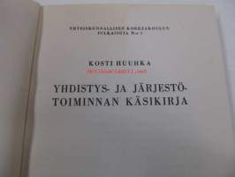 Yhdistys- ja järjestötoiminnan käsikirja