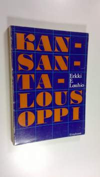 Kansantalousoppi