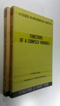 A Course in Mathematical Analysis : Volume 2 part 1-2 : 1 ; Functions of a Complex Variable 2 ; Differential equations (ERINOMAINEN)
