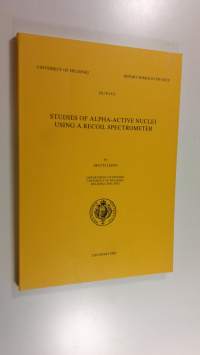 Studies of alpha-active nuclei using a recoil spectrometer