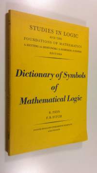 Dictionary of Symbols of Mathematical Logic