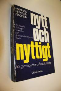 Nytt och nyttigt