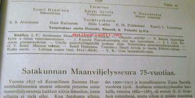 Nuorten Pellervo  1936 nr 21
