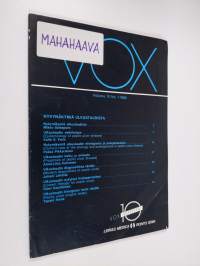 VOX volume 10 - 1/1988
