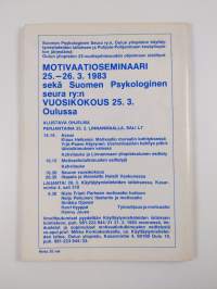 Psykologia 1/83 : tiedepoliittinen aikakauslehti