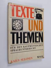 Texte und Themen für den kaufmännischen Sprachunterricht