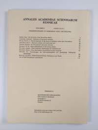 Annales Academiae Scientiarum Fennicae Series A - I Mathematica