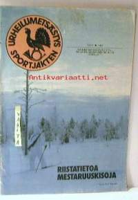 Urheilumetsästys  1992  nr  1