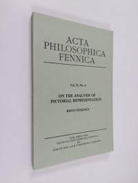 On the analysis of pictorial representation (ERINOMAINEN)