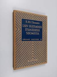 Lain säätäminen itsenäisessä Suomessa
