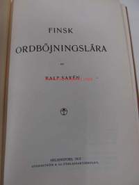 Finsk ordböjningslära