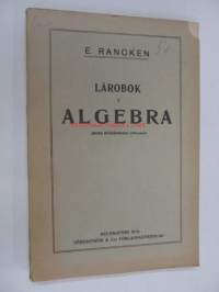 Lärobok i algebra