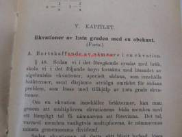 Lärobok i algebra