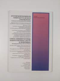 Aivoverenkiertohäiriöisten toimintakyvyn arviointi fysioterapiassa : fysioterapian kehittämisprojekti Jorvin sairaalassa = Clinical assessment of stroke patients&#039;...