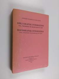Bibliografisk introduktion : til fremmed og komparatio ret = Bibliografisk introduktion : till utländsk och komparativ rätt