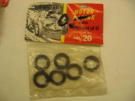 Airfix Motor Racing spares Tyres set of 6 