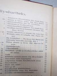 Koti ja yhteiskunta 1910-11 vuosikerrat, yhteissidos - naisten yhteiskunnallisen aseman kohotaminen, koti- ja ulkomaisia näkulmia, kotitalous- ja kasvitarhaneuvoja