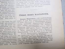 Koti ja yhteiskunta 1910-11 vuosikerrat, yhteissidos - naisten yhteiskunnallisen aseman kohotaminen, koti- ja ulkomaisia näkulmia, kotitalous- ja kasvitarhaneuvoja